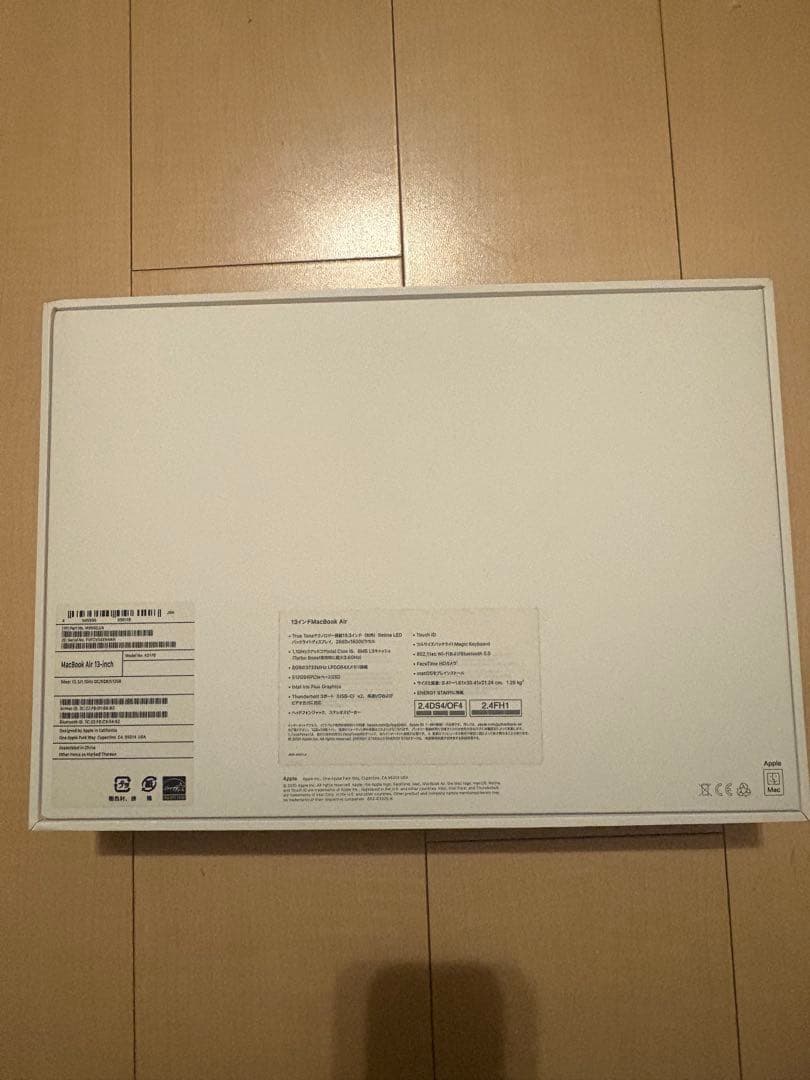 MacBook本体 Apple MacBook air2020