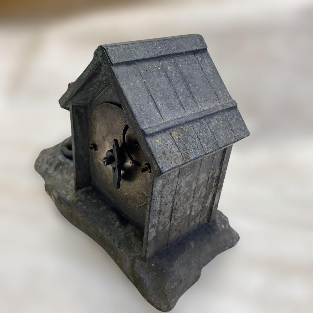 精工舎置時計 アナログ 8日巻　稼働品