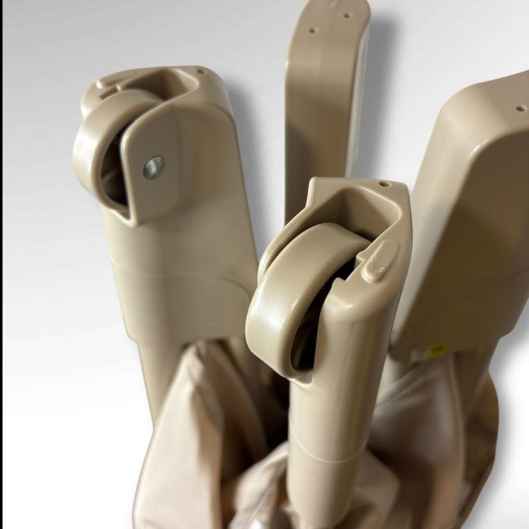 美品 Aprica アップリカ ベビーベッド ココネルエアー ココア BR