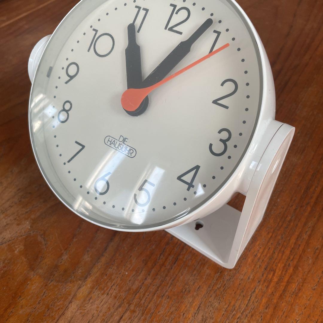 DIE HAUSUHR 置時計　ドイツヴィンテージ　1970年代　スペースエイジ