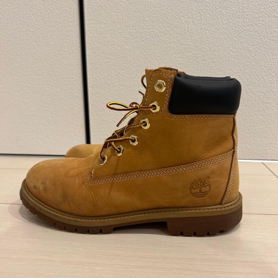 Thimberland 12909 イエローブーツ　6インチ　24.5センチ