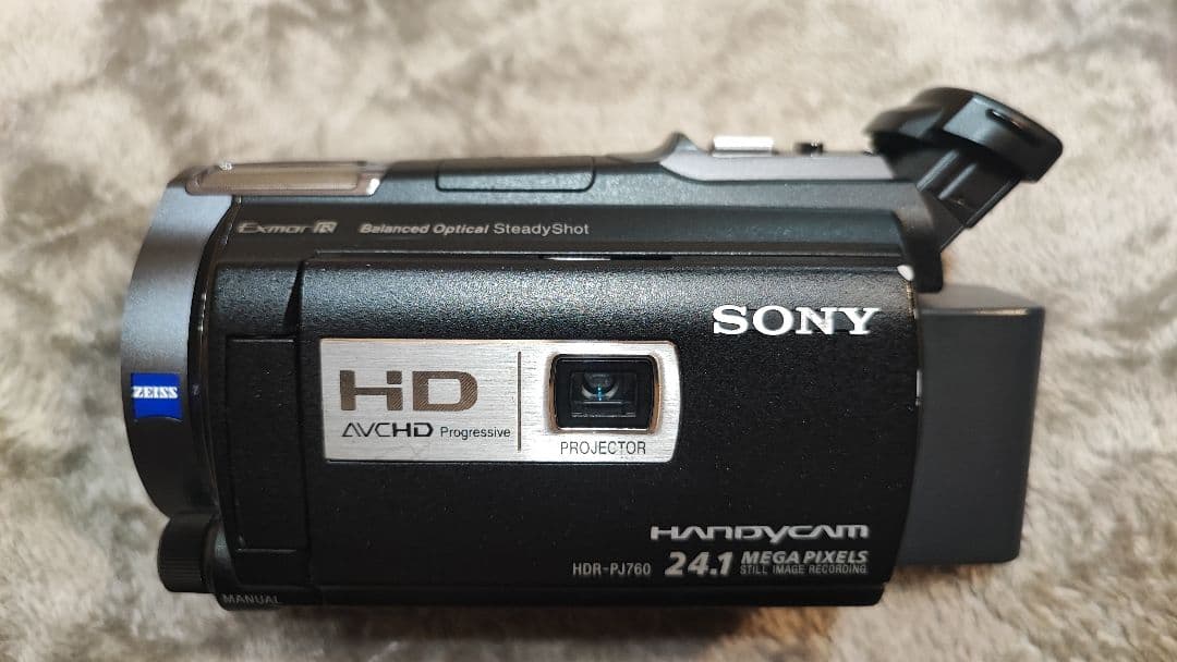 ソニー　SONY HDR-PJ760V　シューディンググリップ