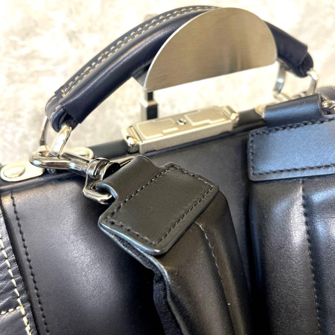 美品✨ 豊岡鞄 木和田 2WAY リュック ダレスバッグ ビジネス 通勤 黒