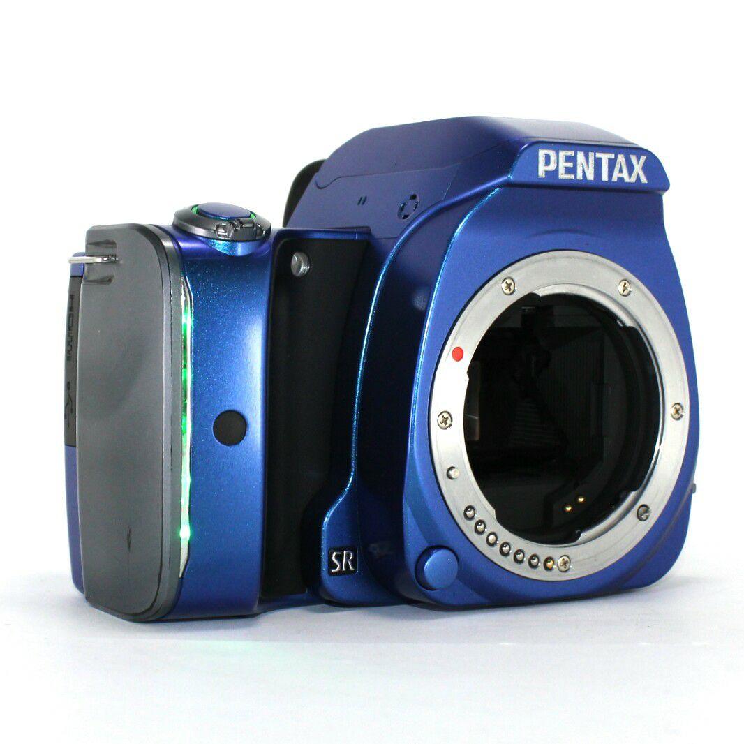 PENTAX K-S1 デジタル一眼レフカメラ ブルー iPhone転送セット