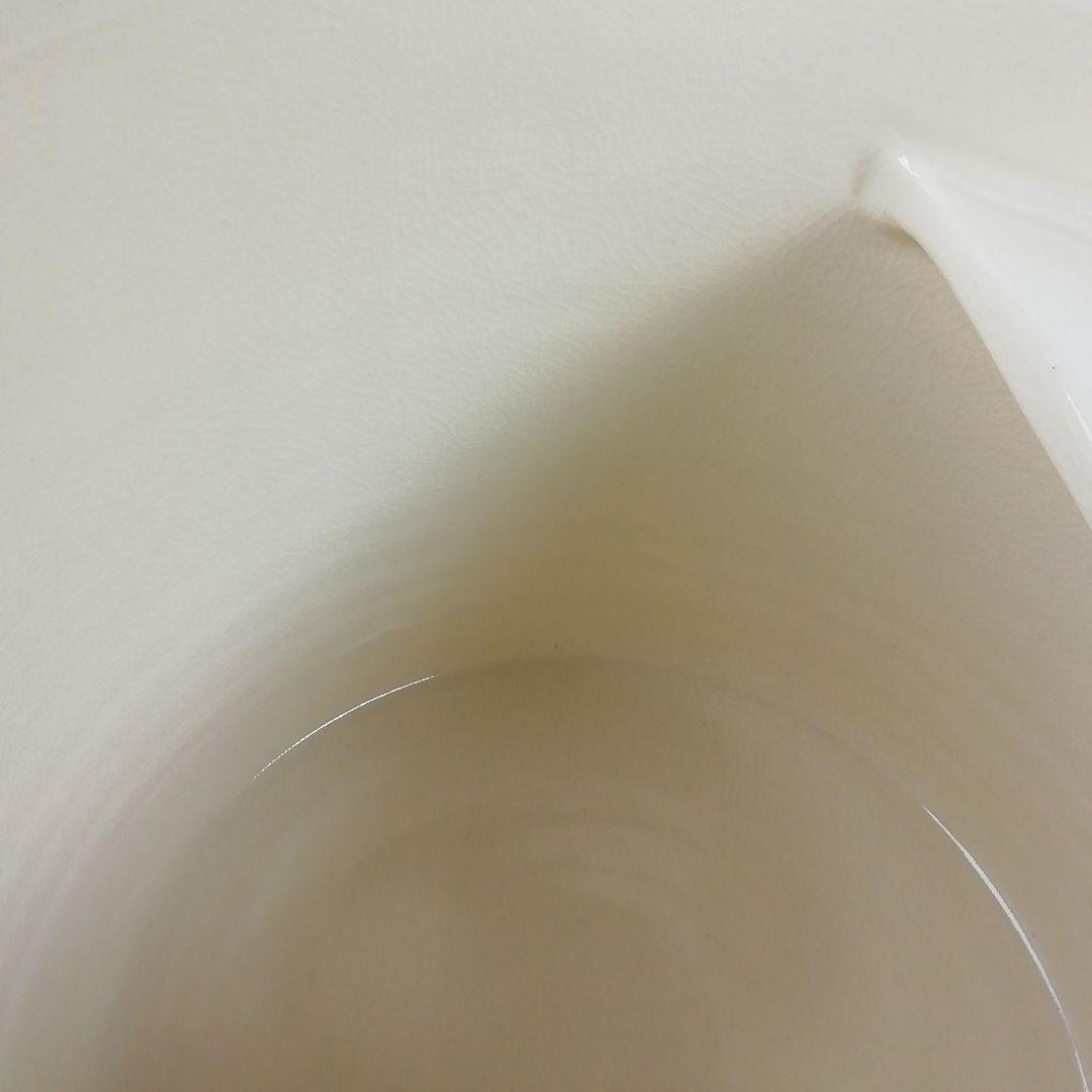 Ｔ７３８　水次　『色絵　銀杏文』『鳴滝窯　橋本城岳 造』　共箱　茶道具