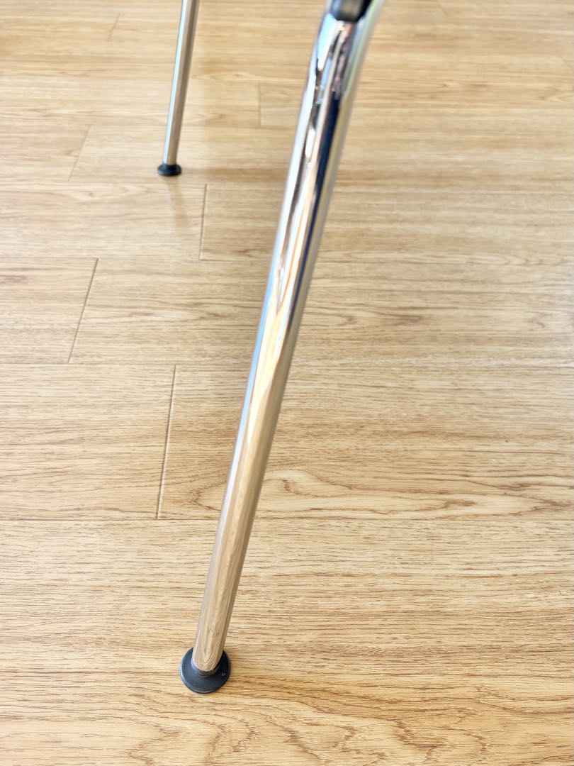 【名作】イームズ プライウッドコーヒーテーブル メタルベース CTM エボニー