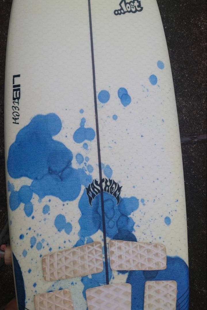 LOST × LIB TECH HYDRA サーフボード デッキパット込み
