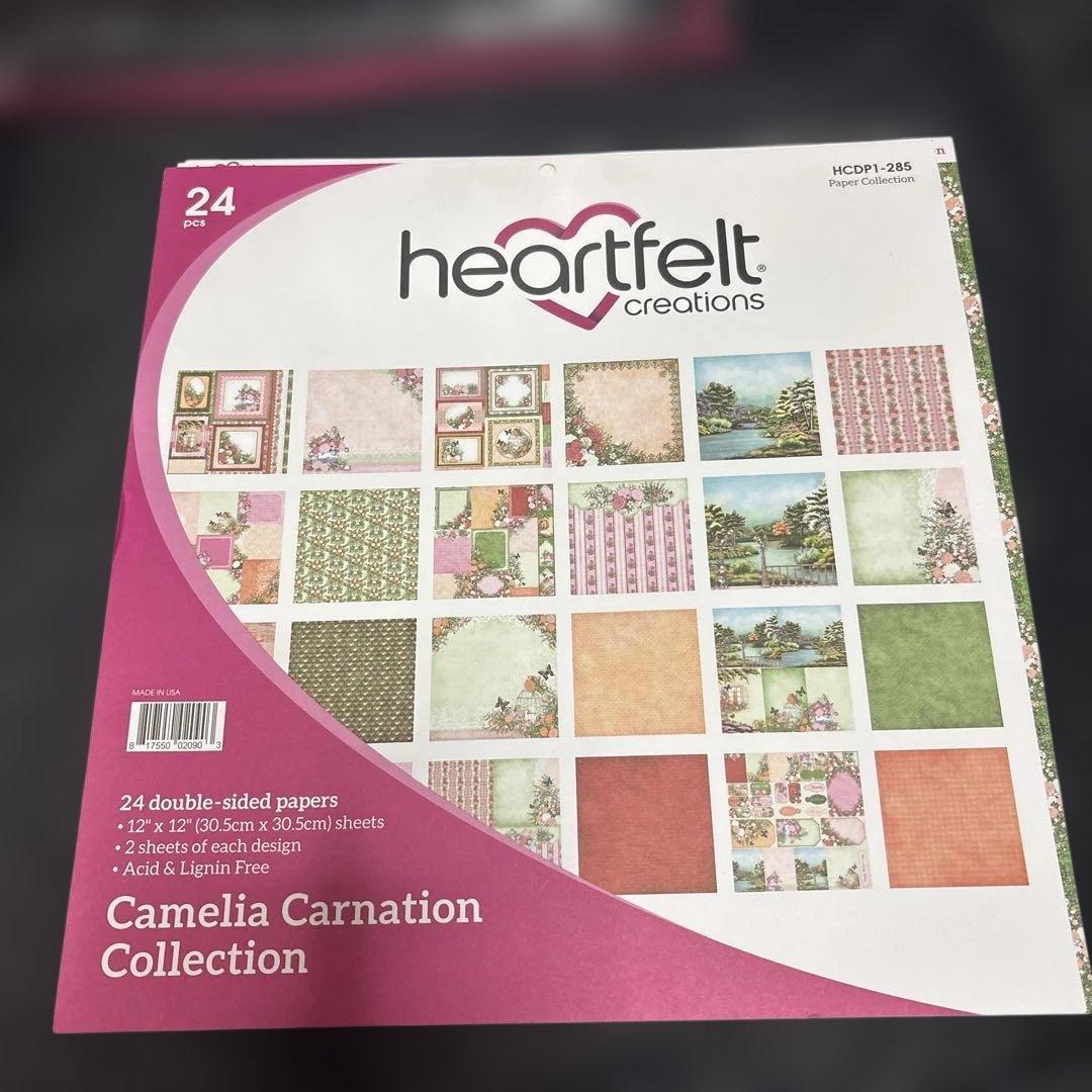 HC-10 Heartfelt Creations カメリアカーネーション