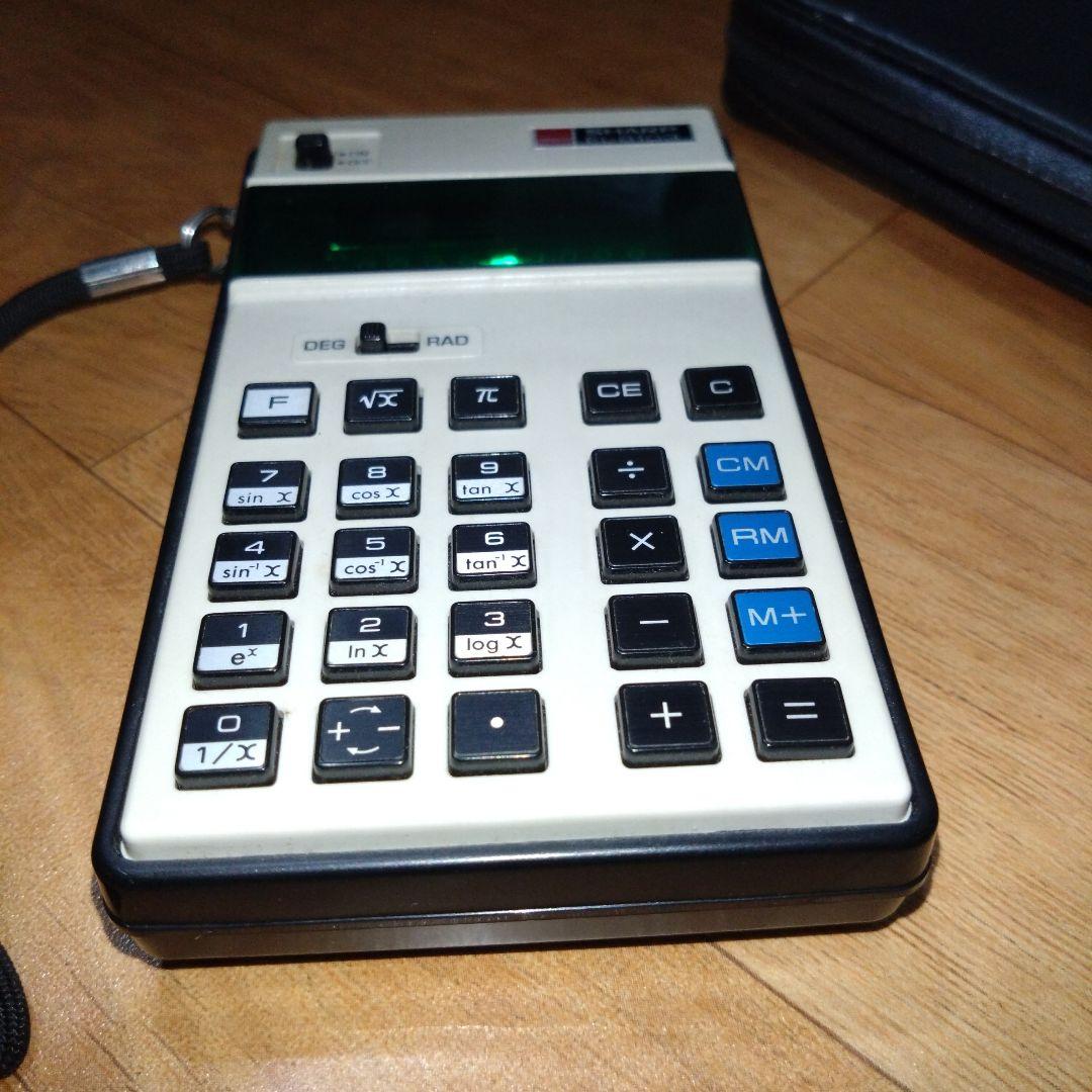 インテリアとしての蛍光管表示式関数電卓