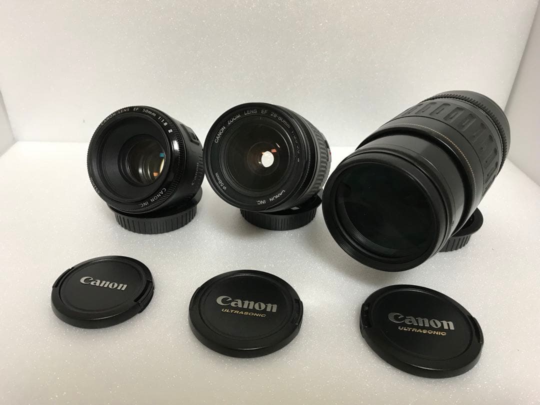 Canon EOS 7D MarkⅡ 標準&望遠&単焦点トリプルレンズセット