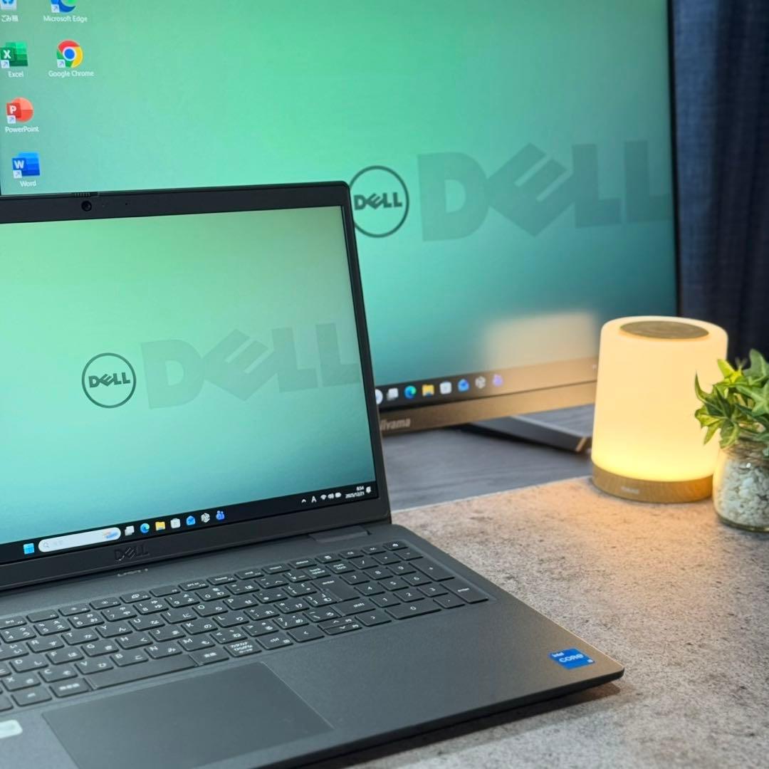 DELLノートパソコン 11世代i5 16GB 快速NVMe 静音 内観超美品