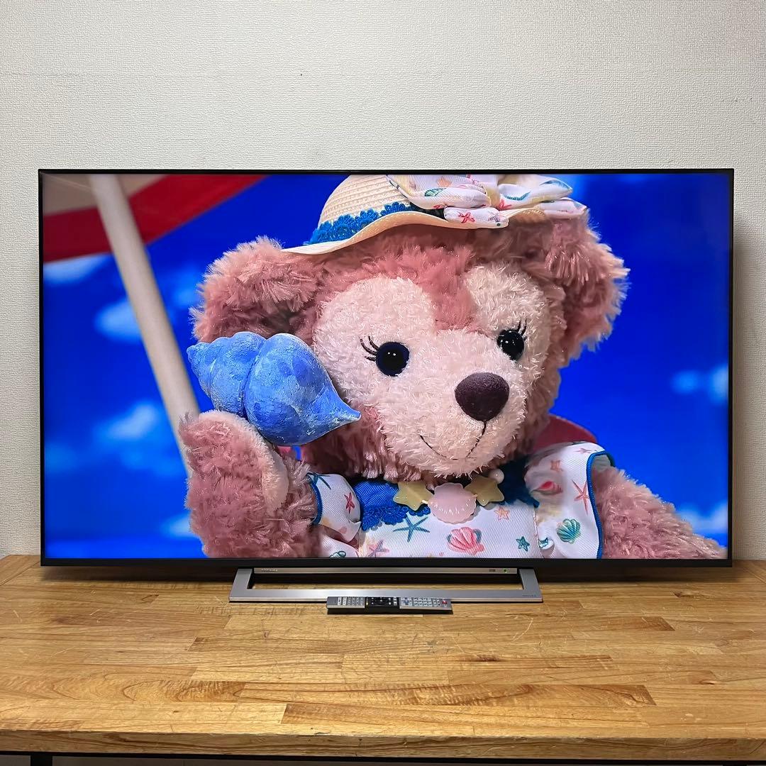 東芝 65V型 4Kチューナー内蔵 液晶テレビ レグザ 65M540X W録画○