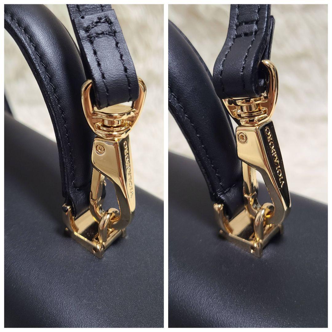 【美品】ヴィオラドーロ　ハンドバッグ　スプリットラタン　MIRO　2WAY