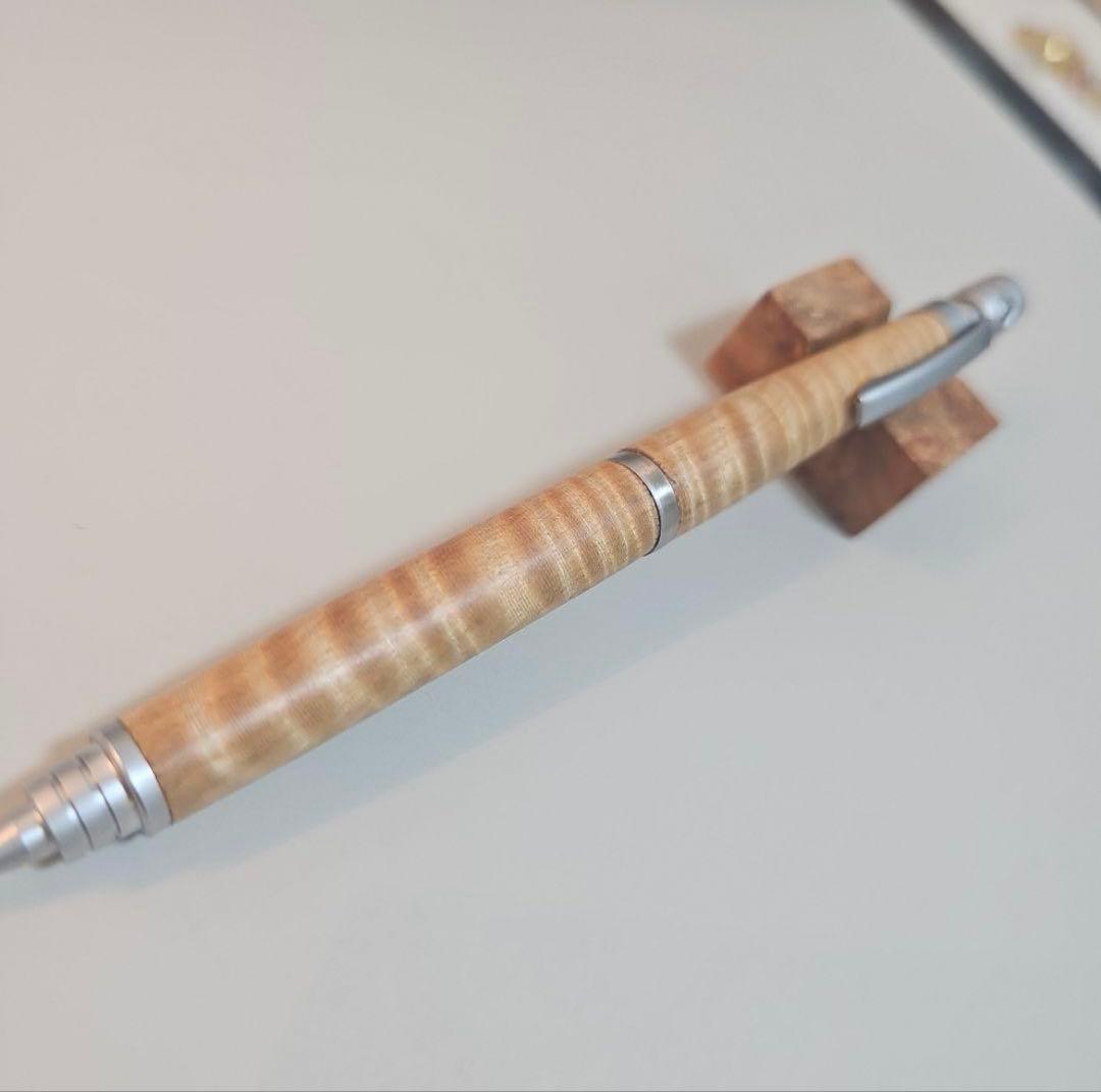 YI工房 S20 シャープペンシル 栃縮杢 [13500→10000大幅値下げ]