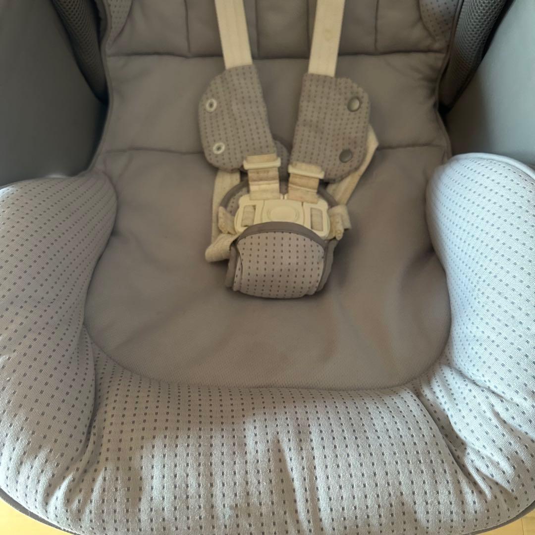 アップリカ ユラリズム オート AC ペールグレー ハイローチェア