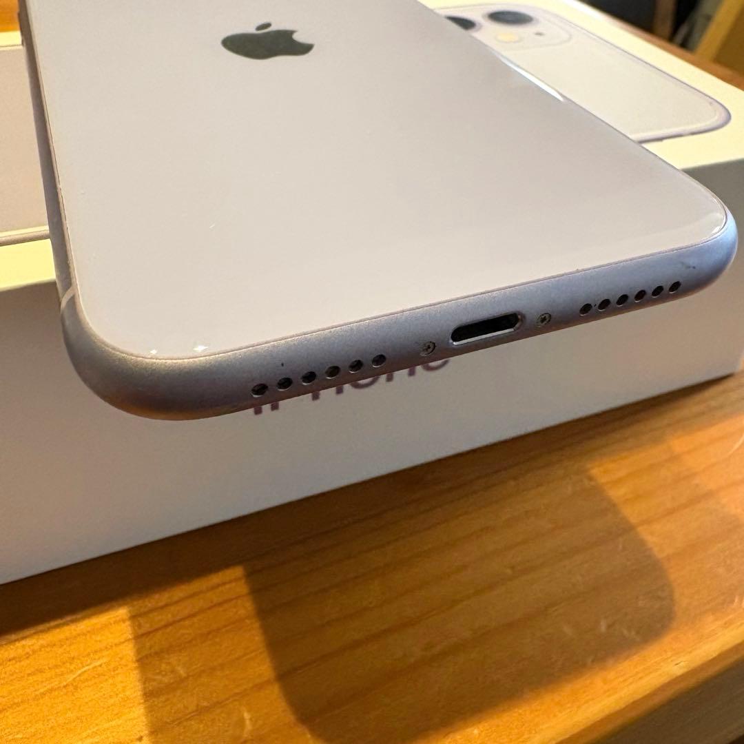 iPhone11 パープル　128GB SIMフリー