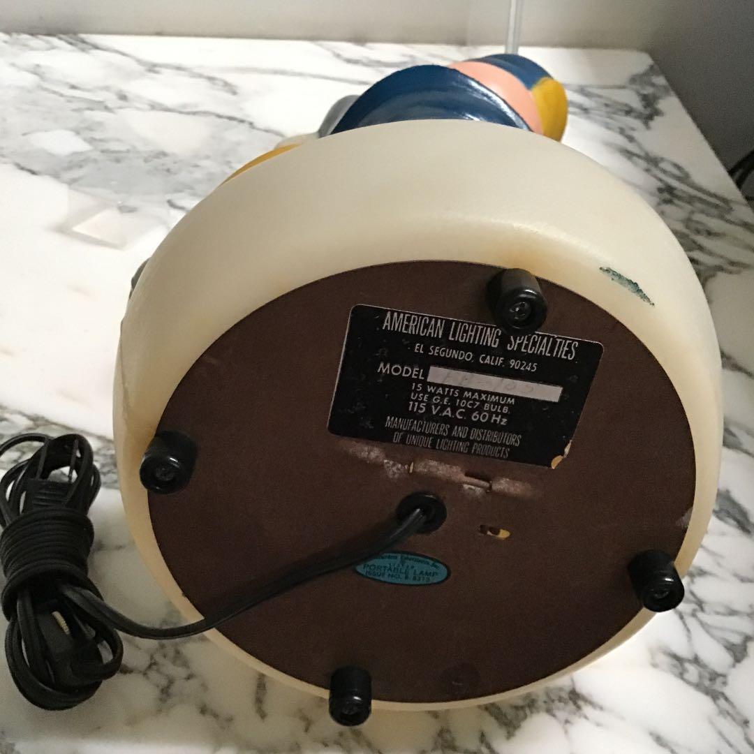 バックスバニー ルーニーテューンズ ビンテージランプ