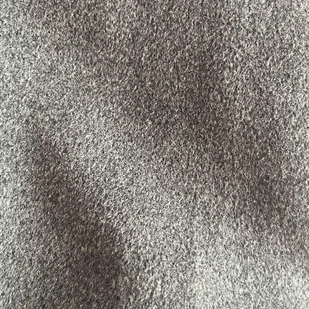 最高級✨️マックスマーラ 白タグ ダブルブレスト カシミヤ チャコールグレー M