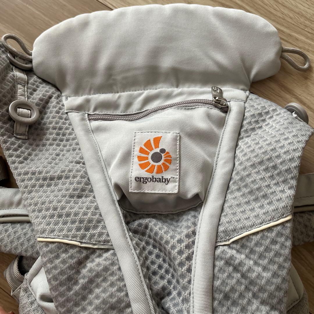 エルゴ、グレー 抱っこ紐