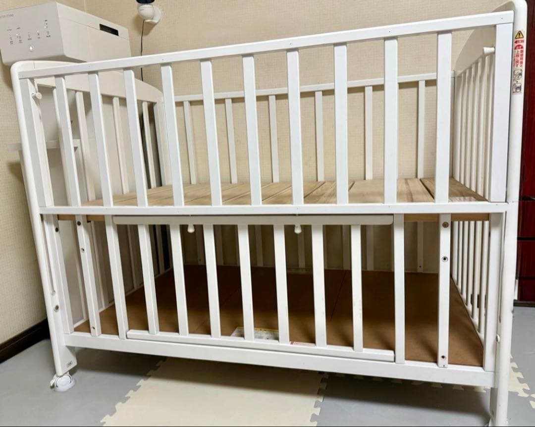 カトージ ベビーベッド レギュラー 70×120 ハイタイプ