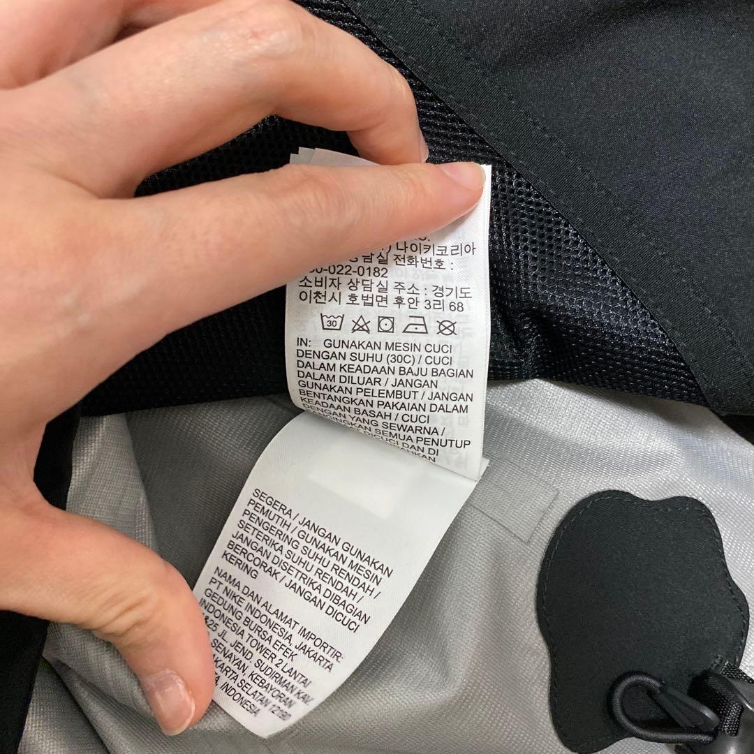 NIKE AS M NRG OFF-WHITE JACKET ブラック