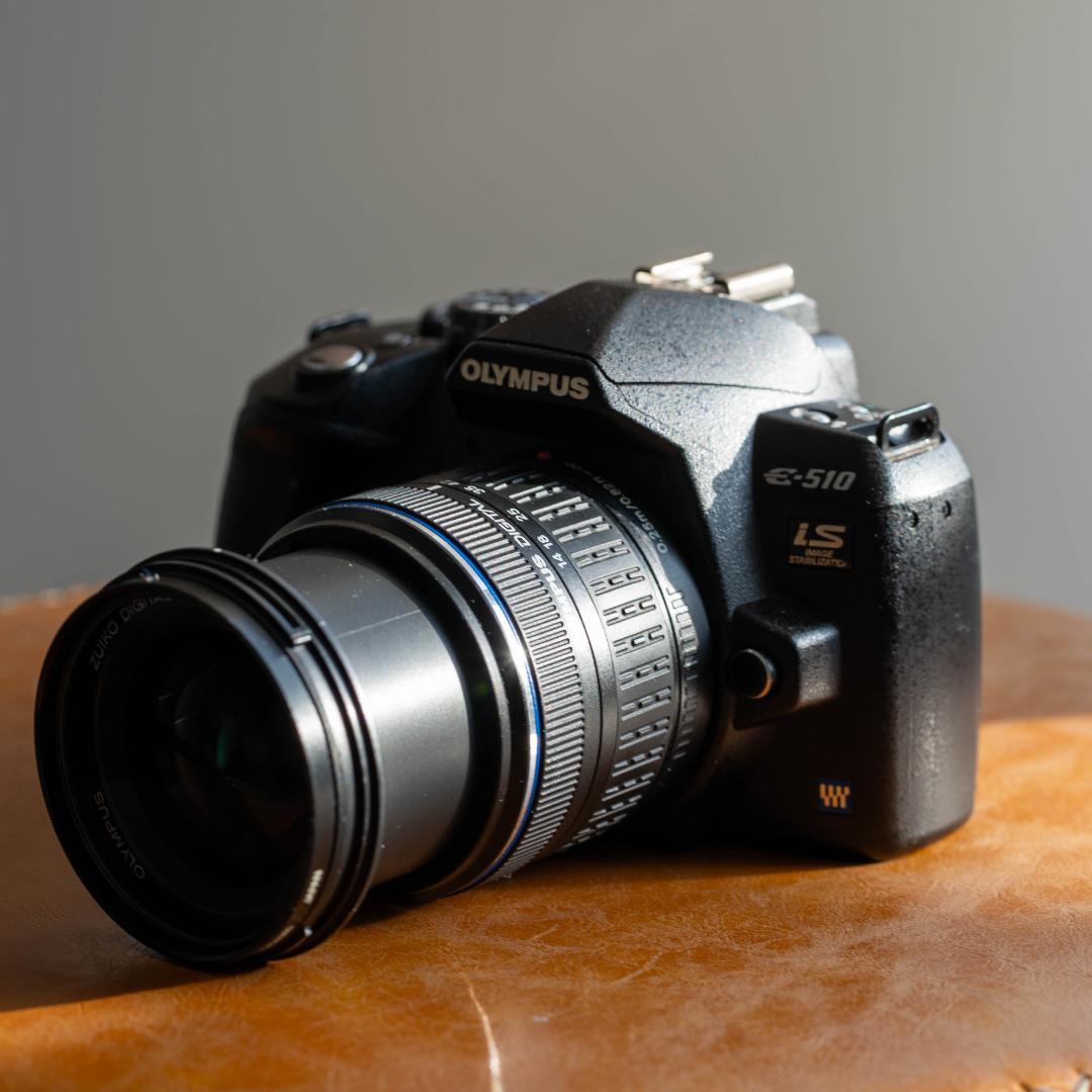 スマホ転送OK！OLYMPUS E-510 一眼レフ レンズキット