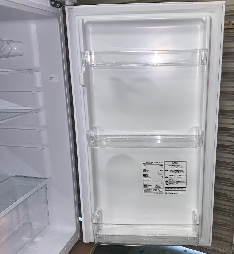 1r38. MAXZEN 138L 冷凍冷蔵JR138ML01WH 2023年製