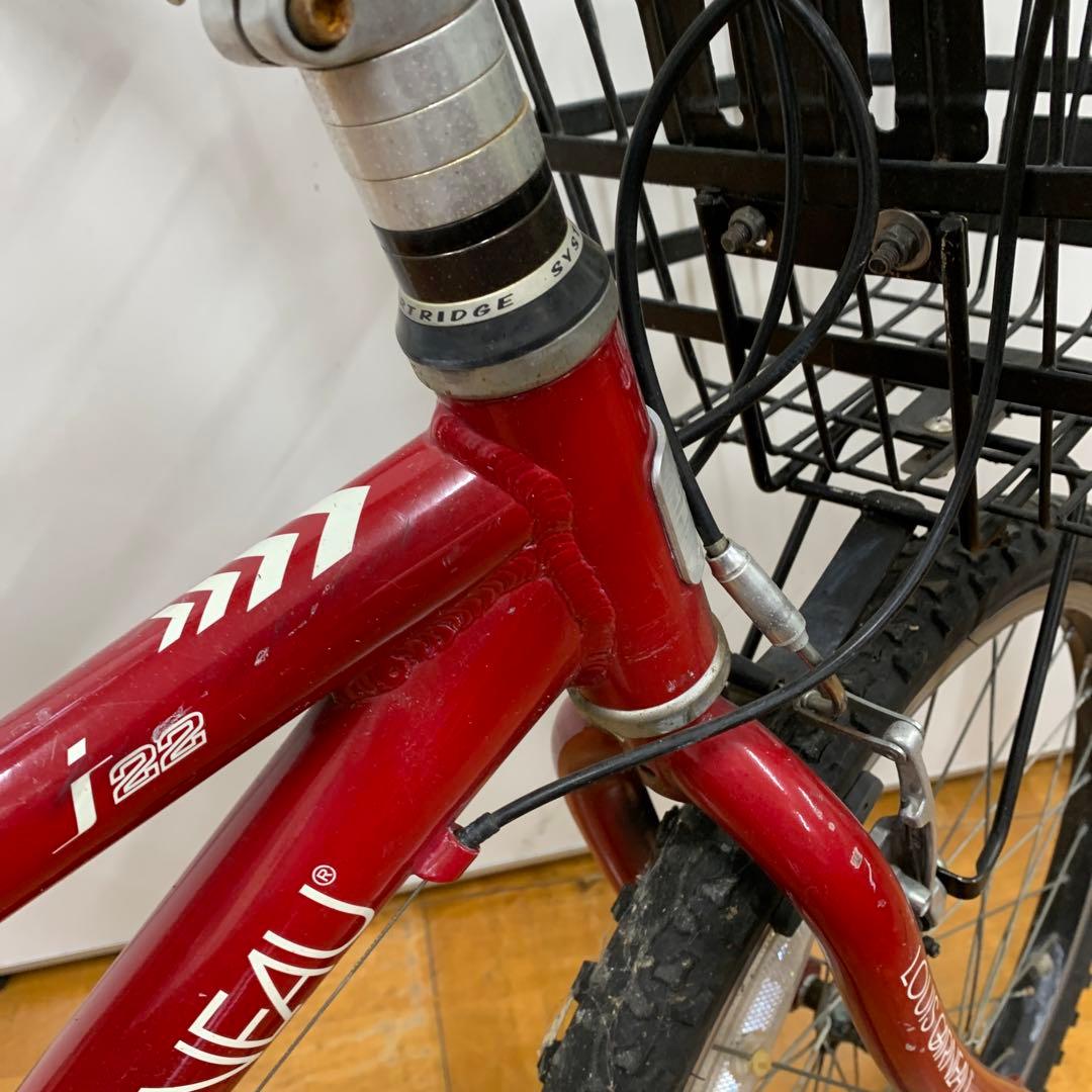 LOUIS GARNEAU 赤 j22 ルイガノ　送料込み