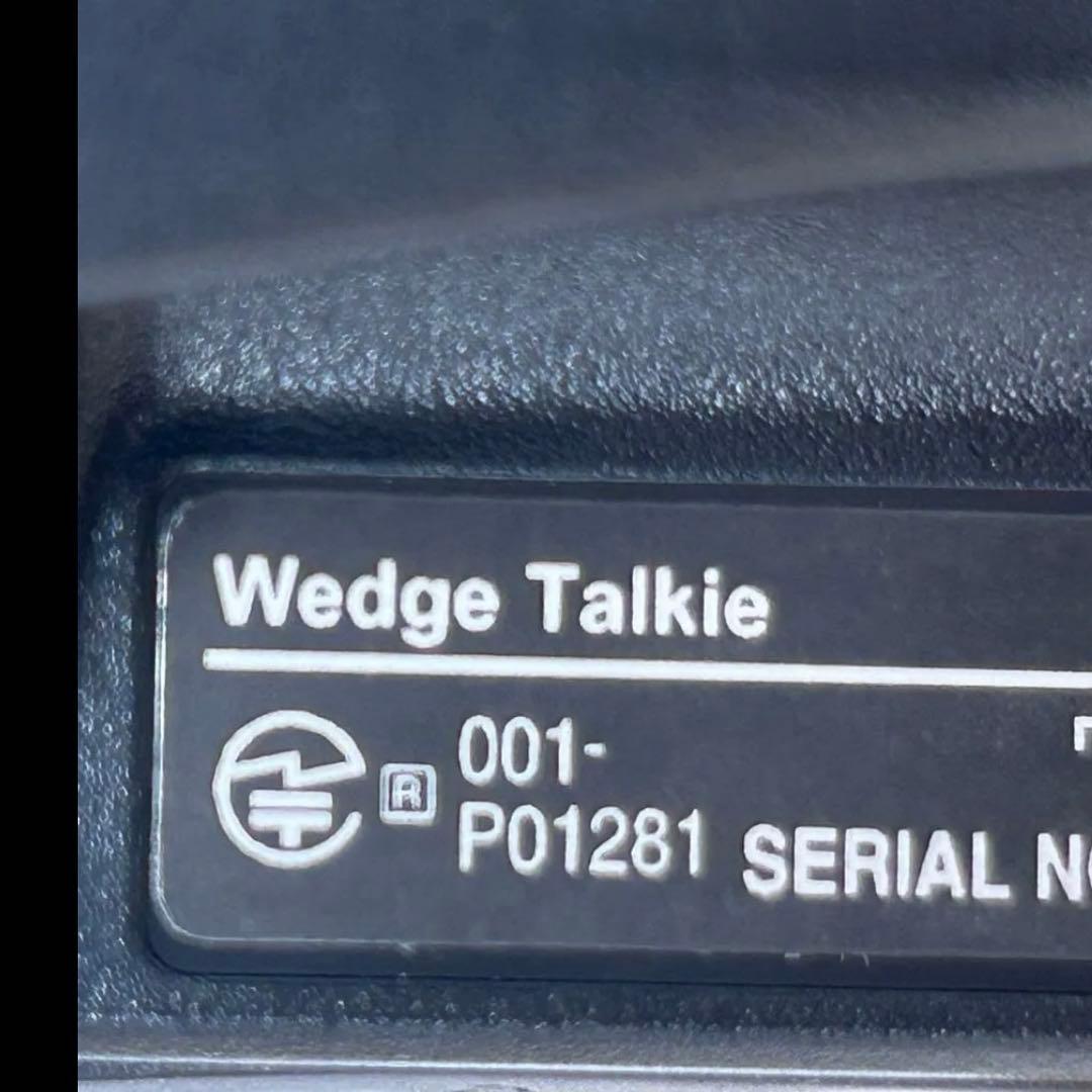 ウェッジトーキー　 イヤフォンマイク付き 4セット