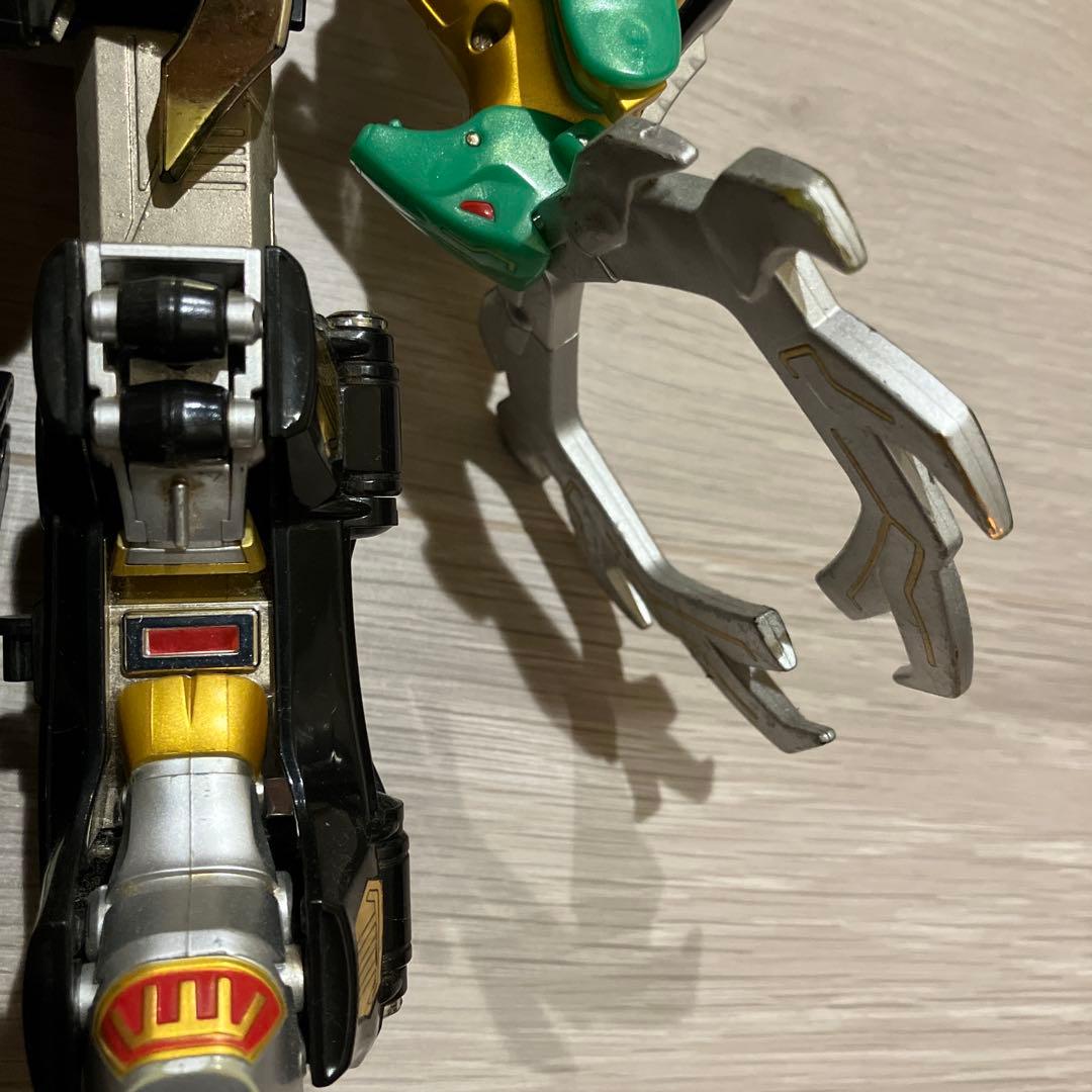 DX超合金　百獣戦隊ガオレンジャー　ガオキングスピアー　ガオキングクロスホーン