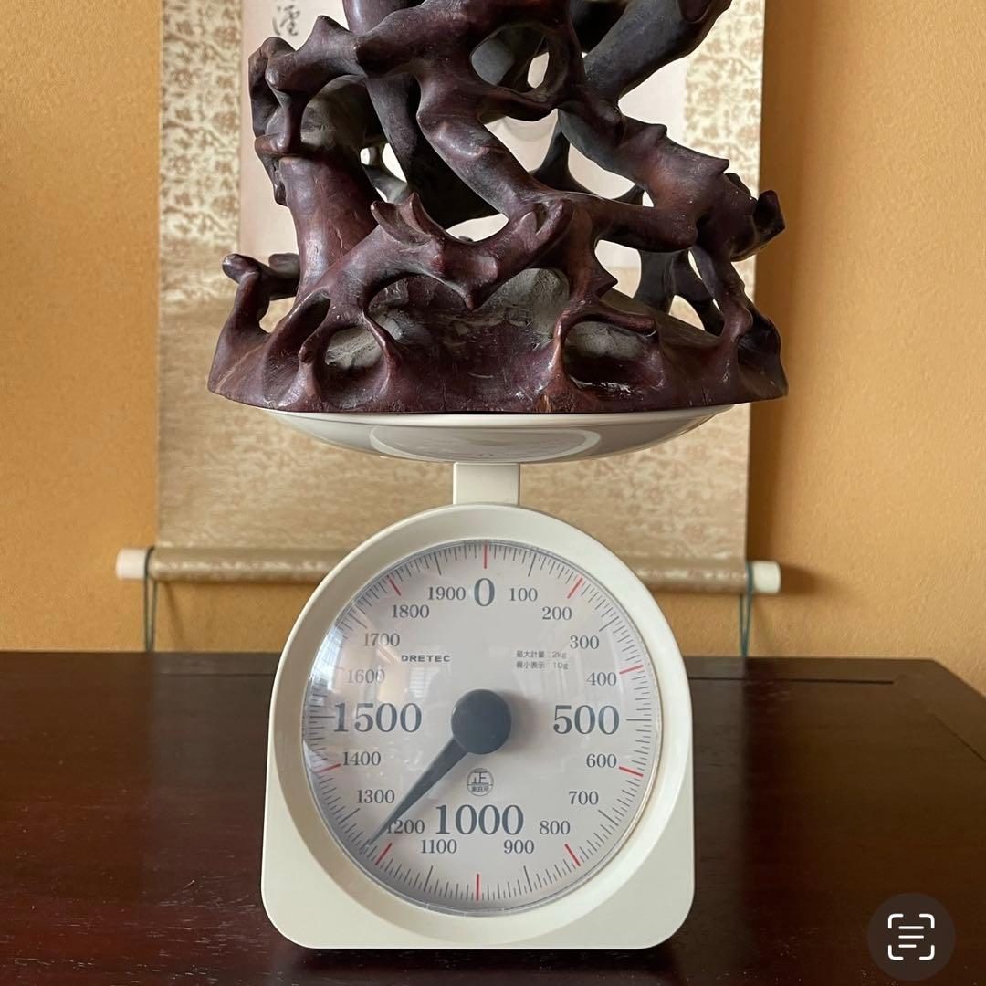 中国古玩 唐木 根台 根卓天然彫 花台 香炉台 盆栽台