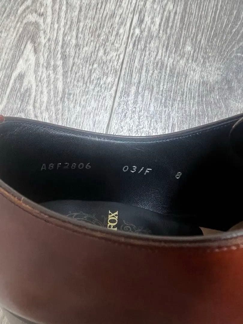 美品！値下げ！SHELTAND FOX ブライトン サイズ8(26cm)