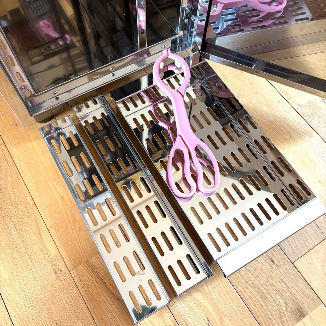 【美品】【業務用】哺乳瓶殺菌　紫外線　UVランプ　保管庫 さっきんくん　エイシン