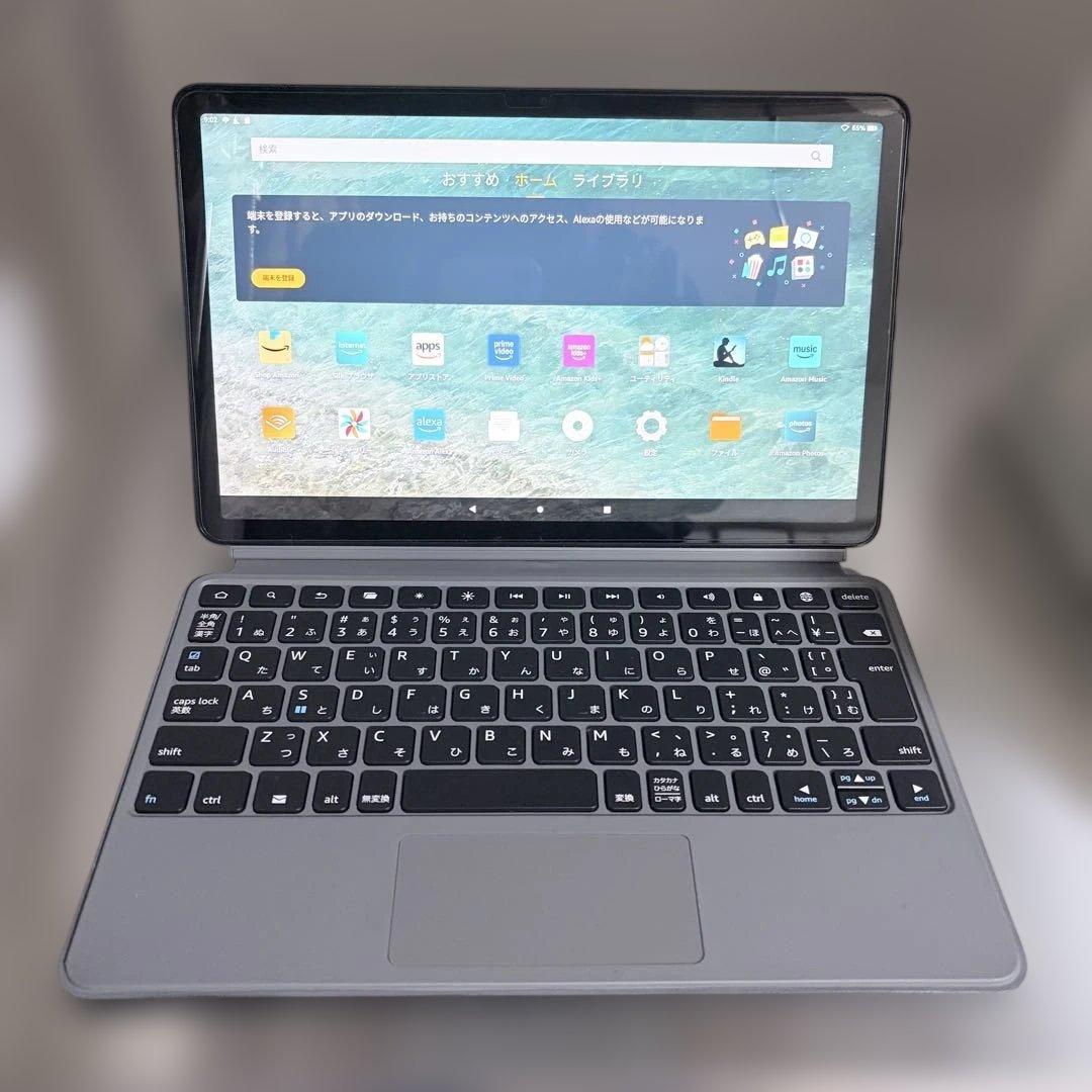 Fire Max 11 タブレット 純正キーボードケース付 11インチ