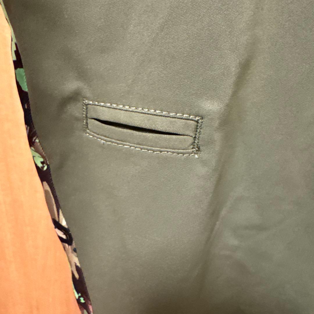 BEAMS GOLFオレンジレーベルフラワーカモプリントストレッチパンツ