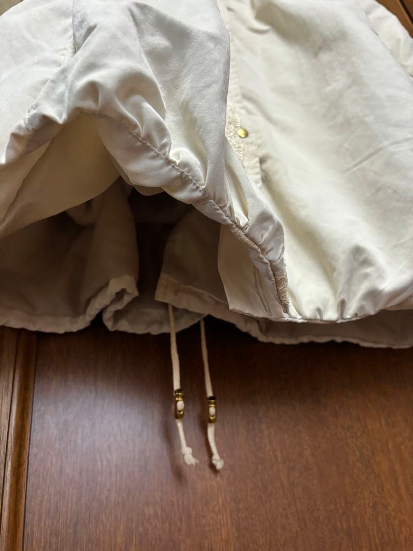 アクシーズファム 姫カジ フリル ふわふわ モッズコート フェアリーグランジ