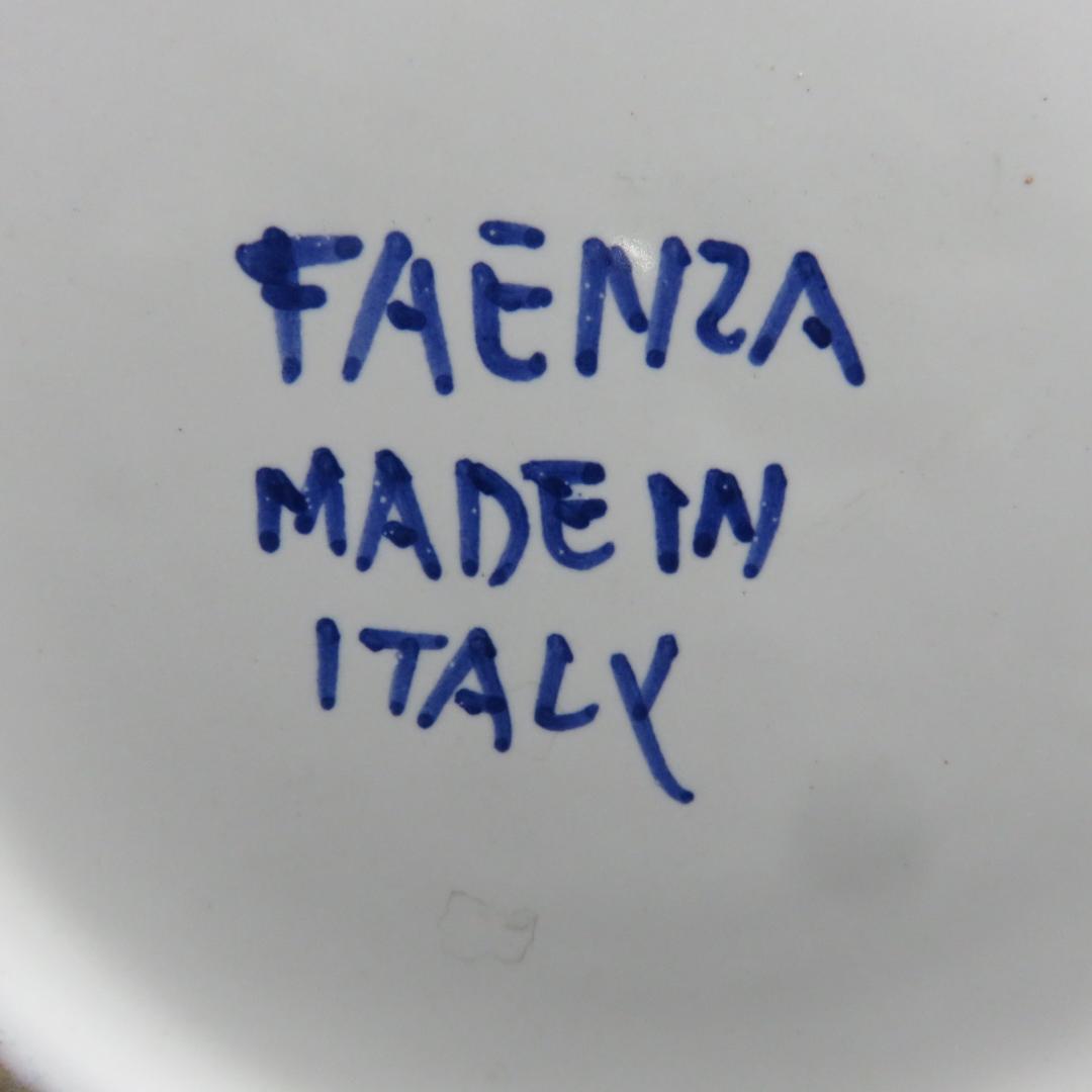 水指 水差し 茶道具 イタリア ファエンツァ 木箱 変わり種 夏