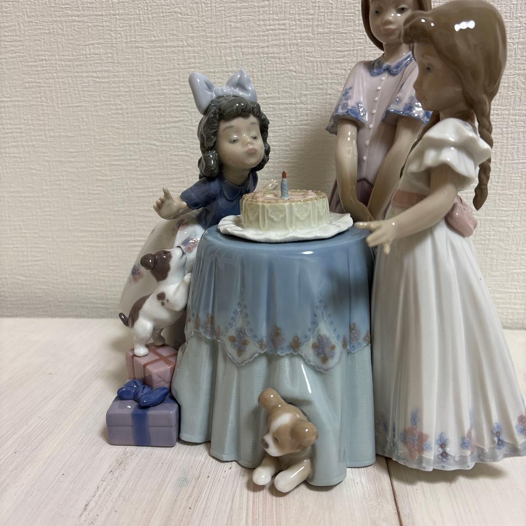 リヤドロLLADRO「バースデーケーキ」　　　新品！ 元箱付き！