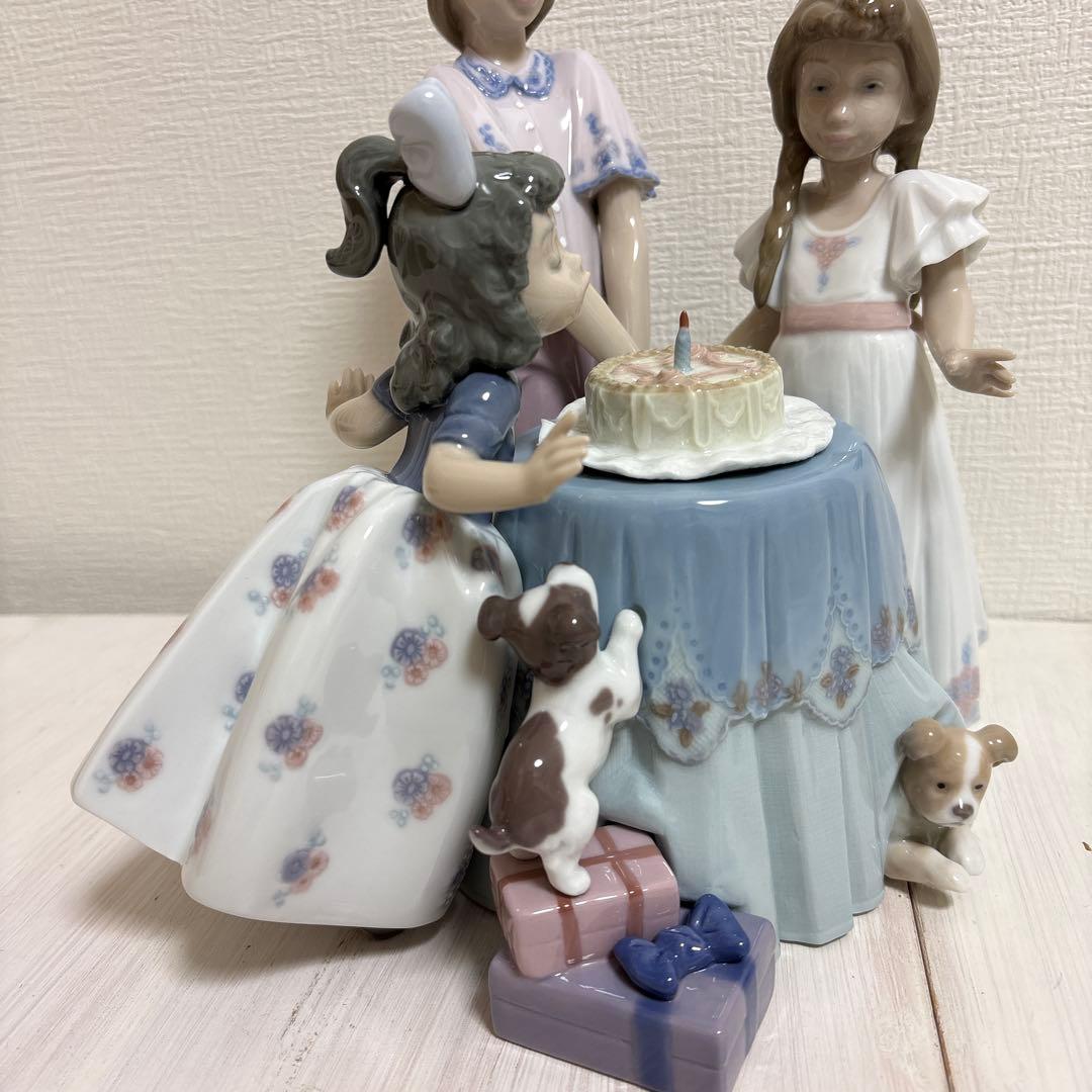リヤドロLLADRO「バースデーケーキ」　　　新品！ 元箱付き！