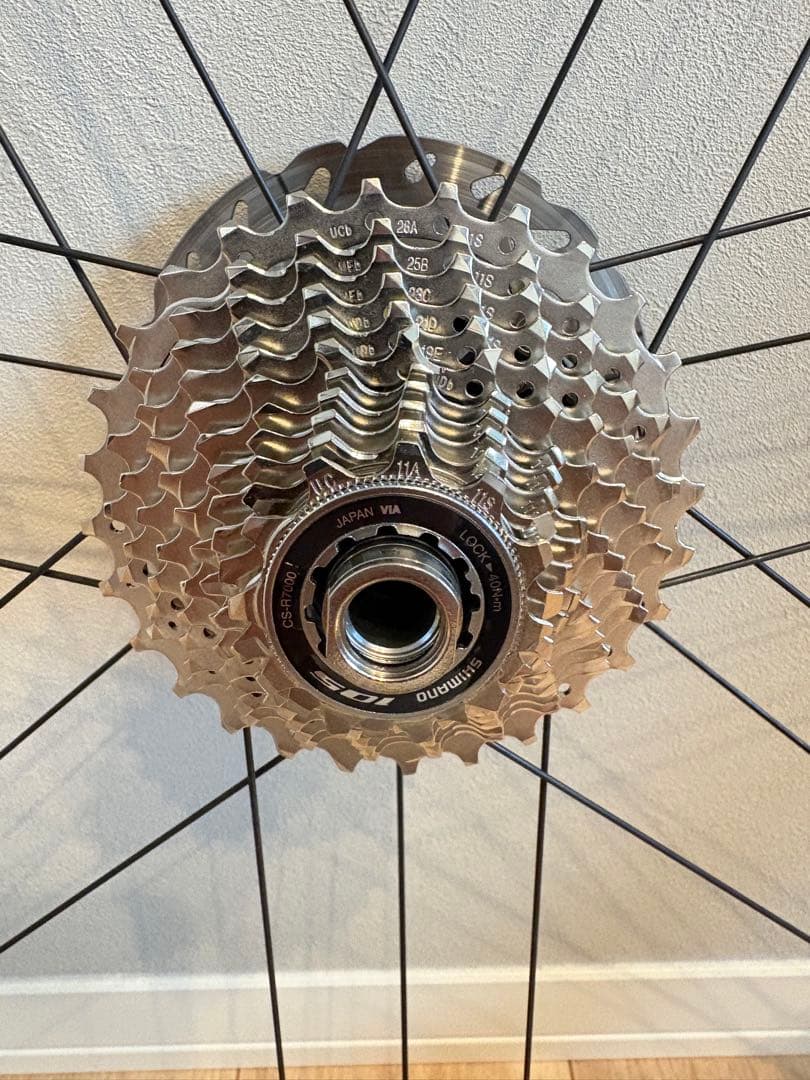 【CAMPAGNOLO】 ZONDA DB シマノボディ カンパ ディスク