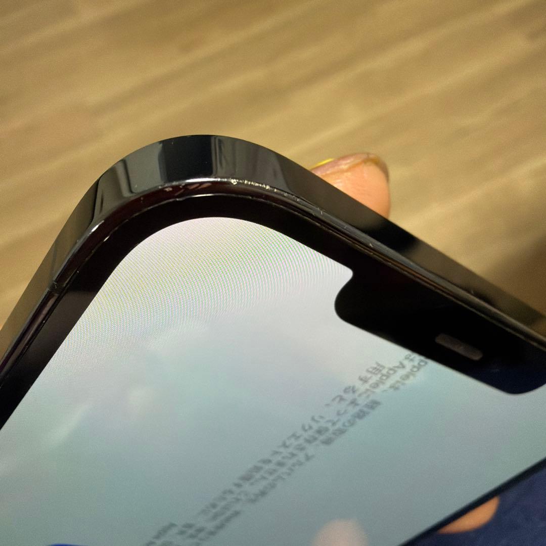 Apple iPhone 12 Pro max ブルー本体②