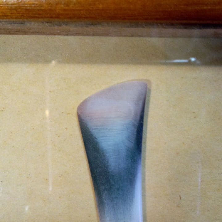 田中一村 (1908~1977) が奄美大島の 紬工場で使用していた手染め用ヘラ