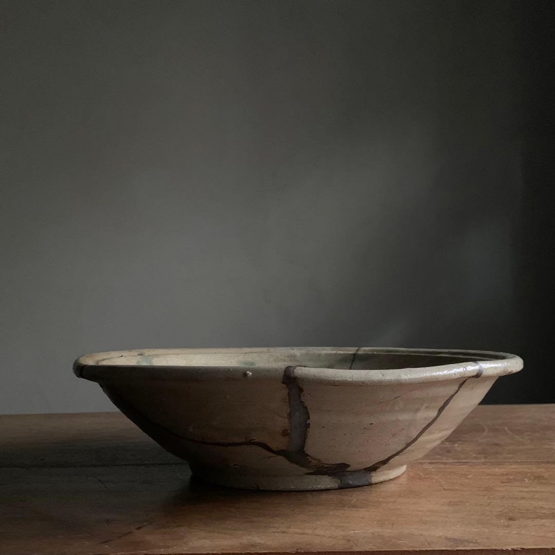 美濃 笠原鉢 江戸初期 古美術 古道具 アンティーク 鉢 陶片