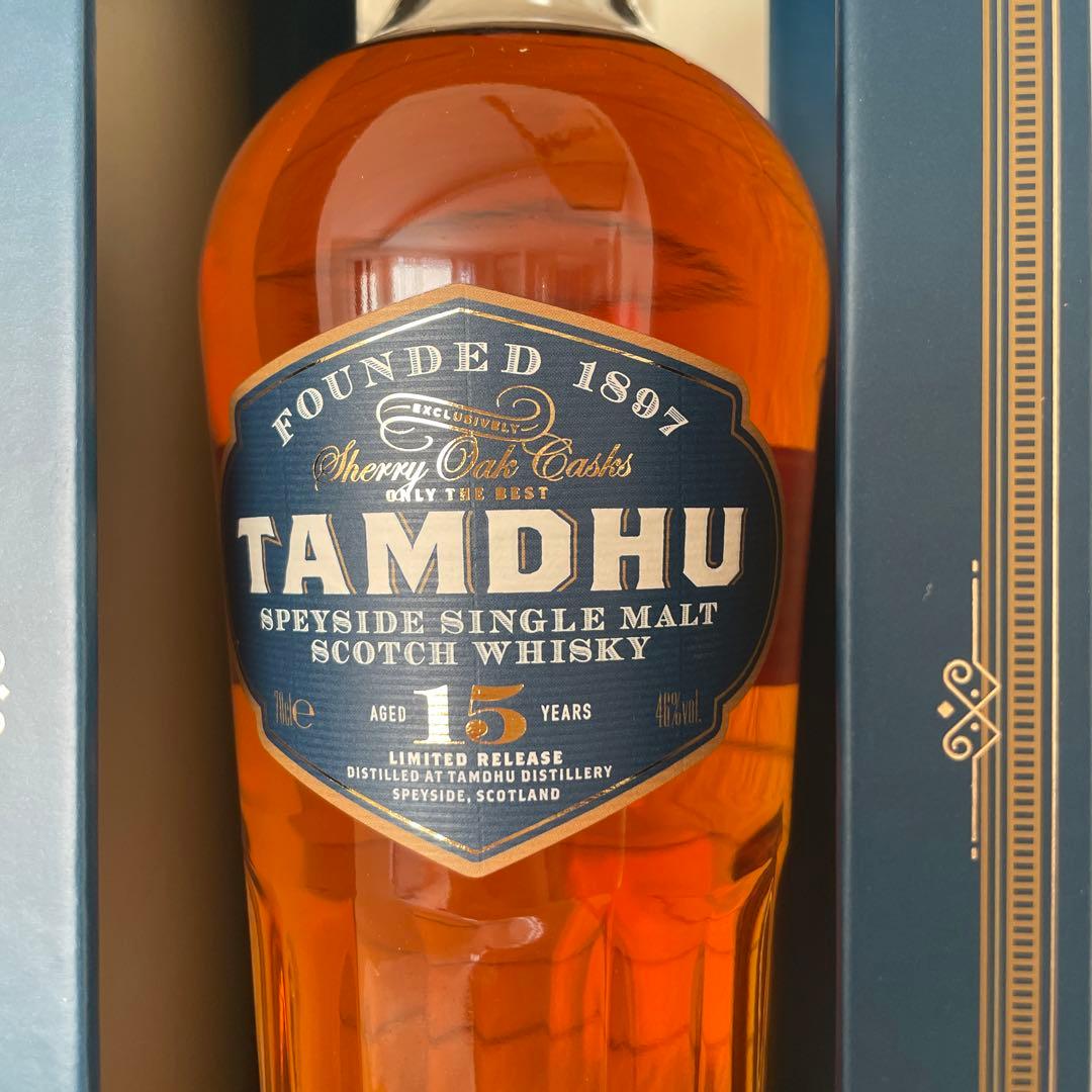 タムデュー　TAMDHU 15年 スペイサイド シングルモルトウイスキー 限定版