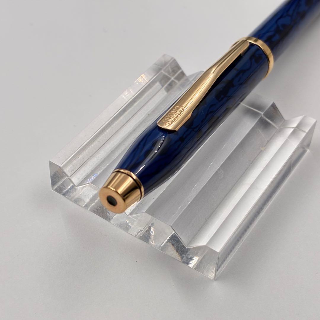 CROSS クロス センチュリー 万年筆 ブルーラッカー 18K F