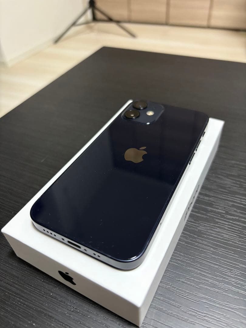 【美品・SIMフリー】iPhone 12mini ブラック 128GB