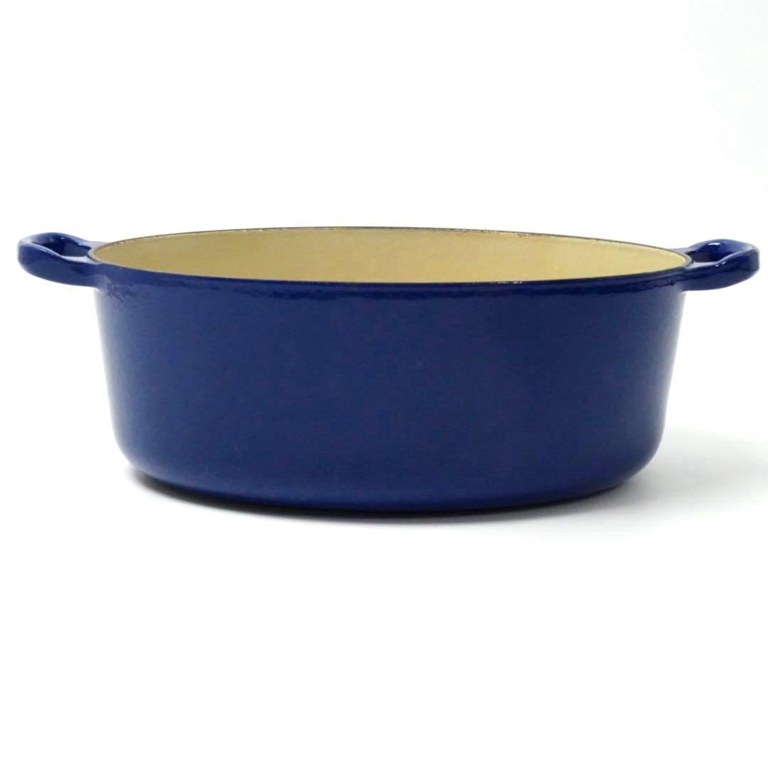 【希少】LE CREUSET　ココット オーバル　エレクトリックブルー　29cm