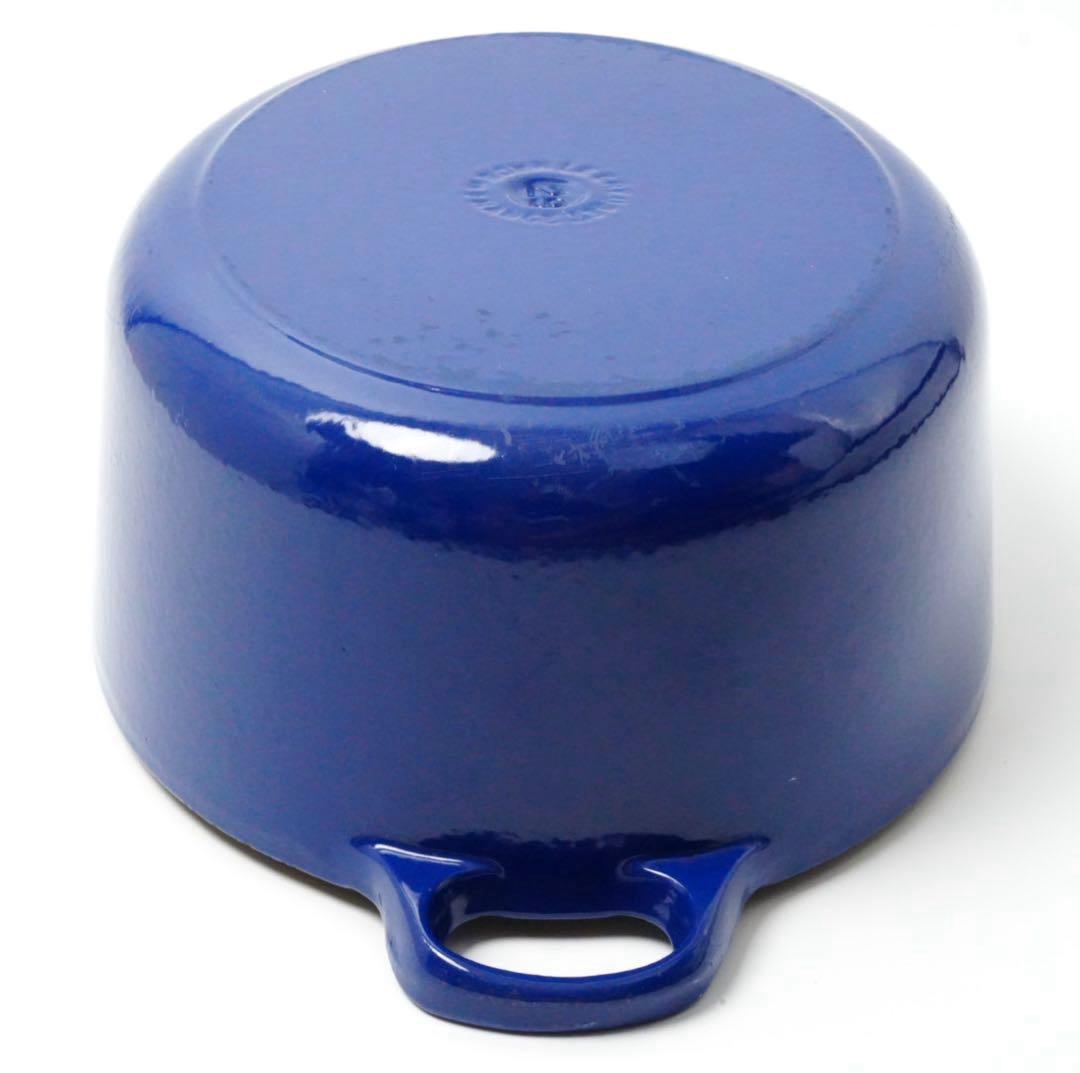 【希少】LE CREUSET　ココット オーバル　エレクトリックブルー　29cm