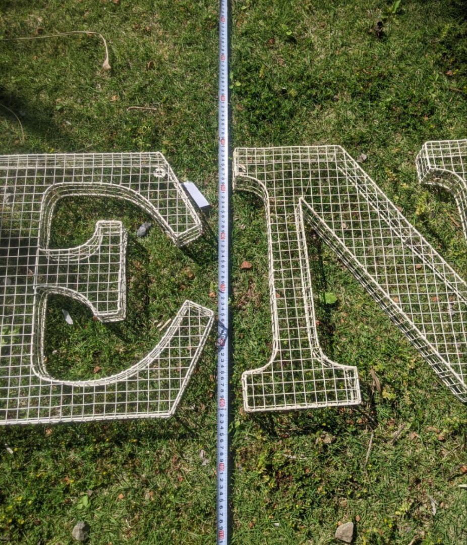 アルファベット看板 OPEN 壁掛け看板 立体式 大型看板 オープンサイン