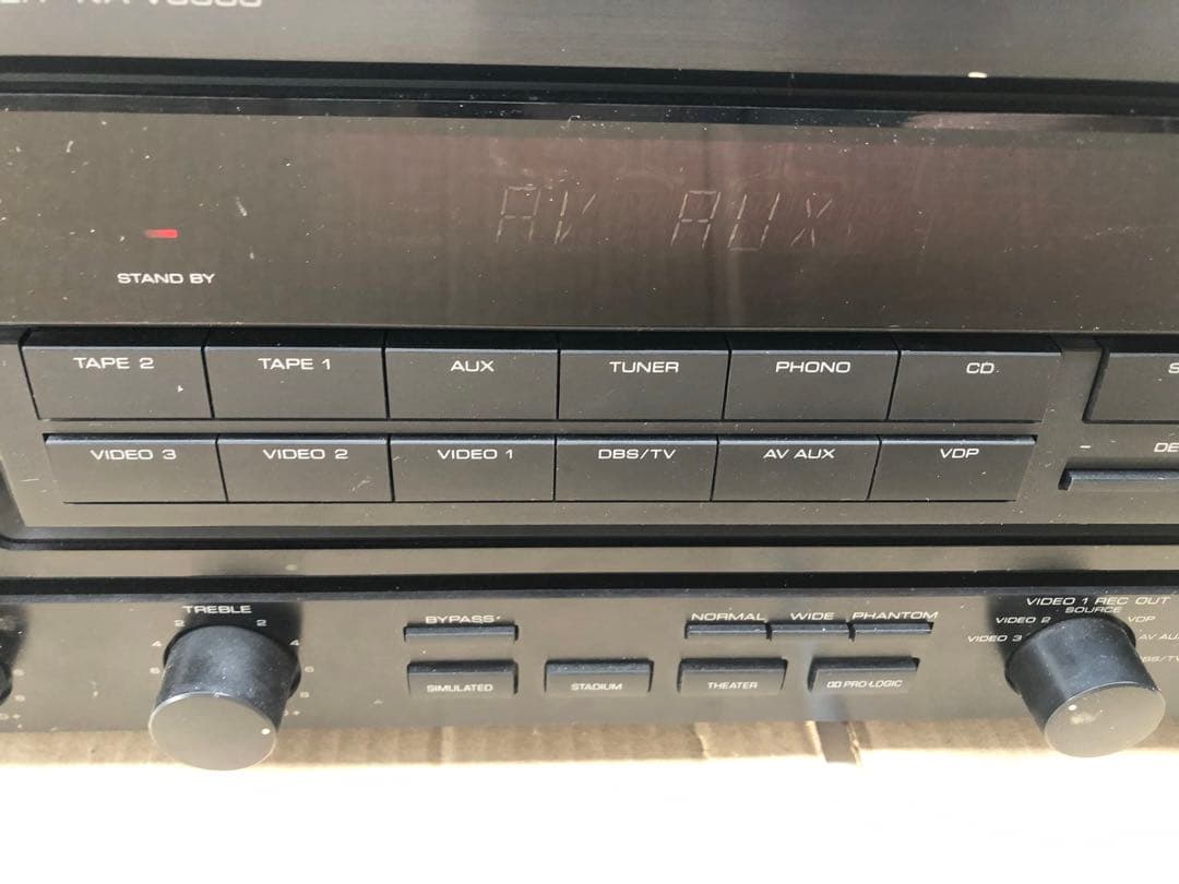 KENWOOD/KA-V6000/サラウンドアンプ通電のみ(A90)